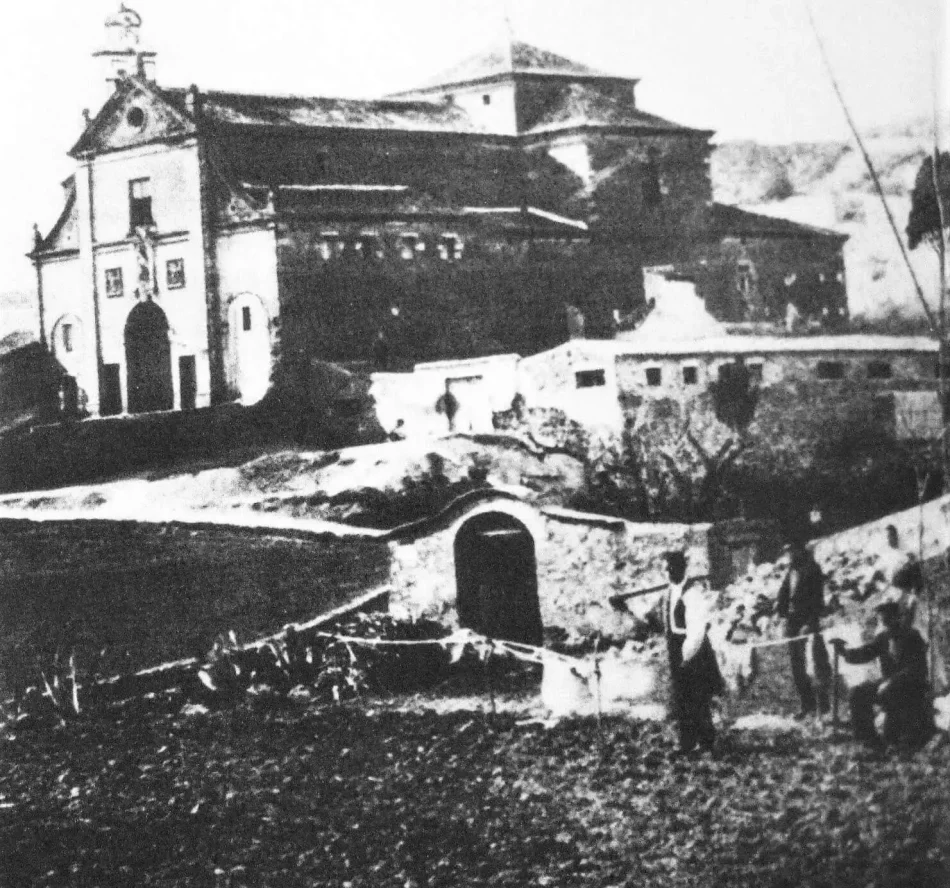 Església dels Josepets, Lesseps, prop de 1900